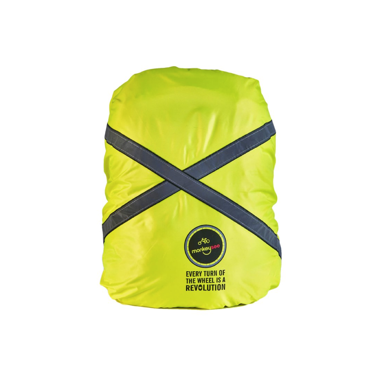 Hi Visibility waterproof Backpack Rain Cover - Delivered - Australia. Floro